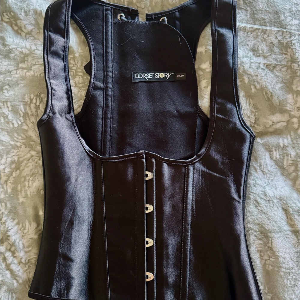 Corset Story Black Underbust Corset Sz 10